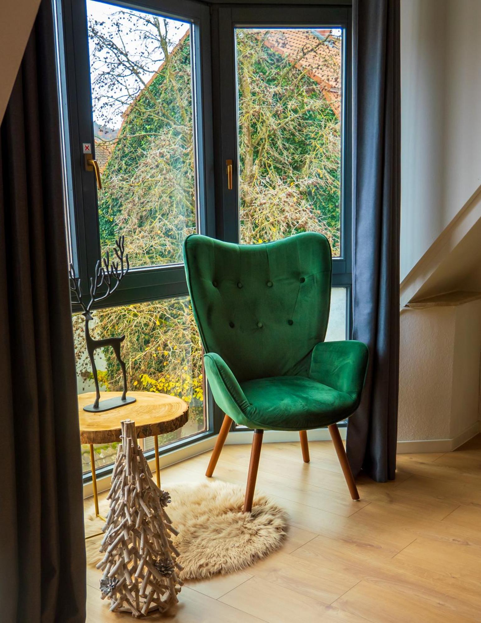 Amao-Green I 90Qm I Penthouse Maisonette Mit Rooftop I City Center I King-Size Betten Lahr  Exterior foto